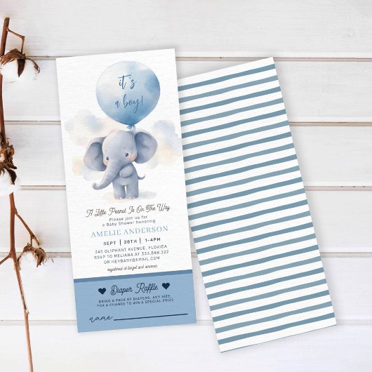 Elephant Young Shower Windpreisraffinerie Einladung