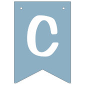 Elephant Zeichnete etwas Baby Dusche Elefant Niedl Wimpelkette (Erste Fahne)