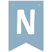 Elephant Zeichnete etwas Baby Dusche Elefant Niedl Wimpelkette (Dritte Fahne)