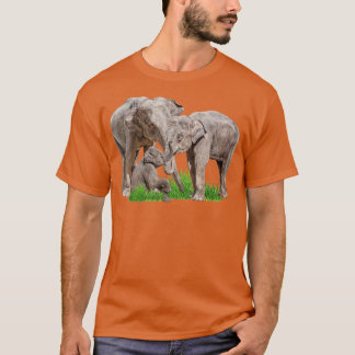 Elephant Zookeeper Zoologe Wildlife Safar T-Shirt