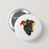 Elephante Feuer Button (Vorne & Hinten)