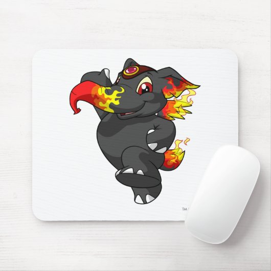 Elephante Feuer Mousepad (Mit Mouse)