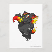 Elephante Feuer Postkarte (Vorderseite)