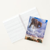 ELEPHANTE GEBIETE DES Kilimanjaro Notizblock (Innenseite)