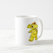Elephante Gelb Kaffeetasse (VorderseiteRechts)