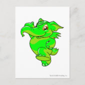 Elephante Glows Postkarte (Vorderseite)