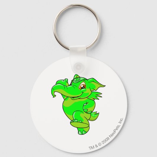 Elephante Glows Schlüsselanhänger (Vorderseite)