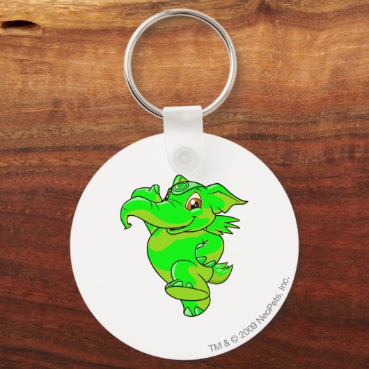 Elephante Glows Schlüsselanhänger (Vorderseite)