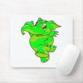 Elephante Glühen Mousepad (Mit Mouse)