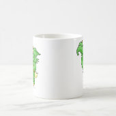 Elephante Grün Kaffeetasse (Mittel)