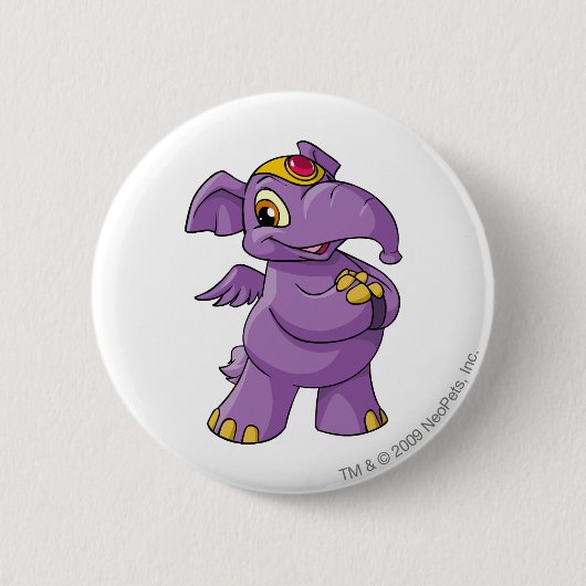 Elephante lila button (Vorderseite)