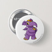 Elephante lila button (Vorne & Hinten)