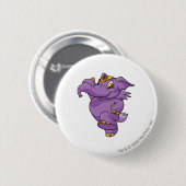 Elephante lila button (Vorne & Hinten)