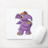 Elephante lila mousepad (Mit Mouse)