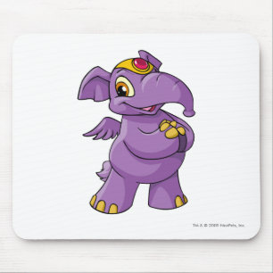 Elephante lila mousepad