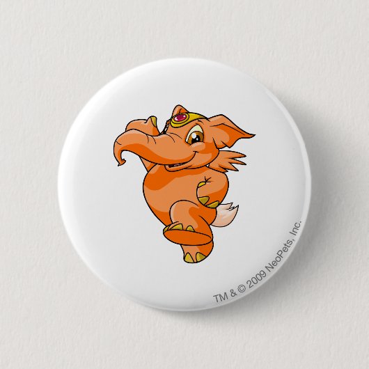 Elephante Orange Button (Vorderseite)