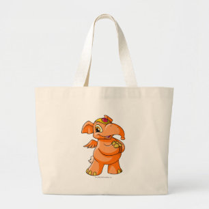 Elephante Orange Jumbo Stoffbeutel