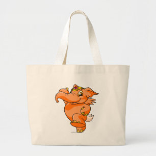 Elephante Orange Jumbo Stoffbeutel