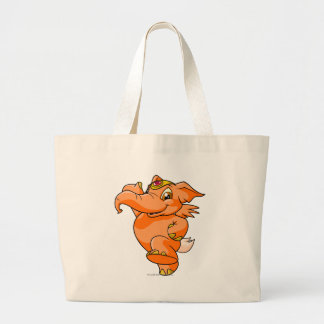 Elephante Orange Jumbo Stoffbeutel