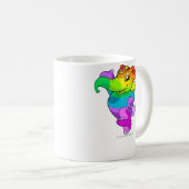 Elephante Regenbogen Kaffeetasse (VorderseiteRechts)