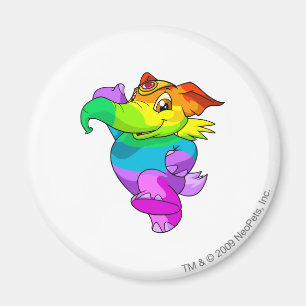 Elephante Regenbogen Magnet