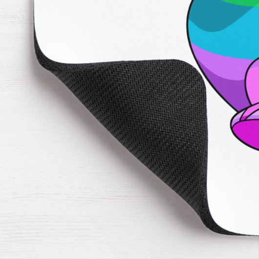 Elephante Regenbogen Mousepad (Ecke)