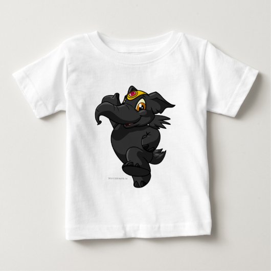 Elephante Shadow Baby T-shirt (Vorderseite)