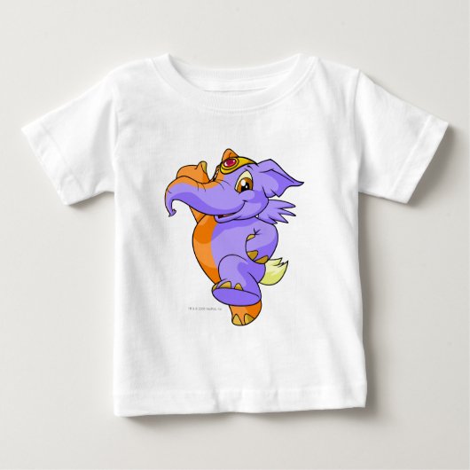 Elephante Split Baby T-shirt (Vorderseite)
