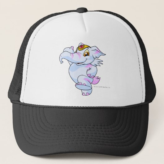Elephante Striped Truckerkappe (Vorderseite)