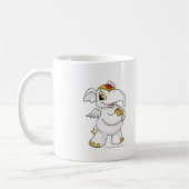 Elephante Weiß Kaffeetasse (Links)