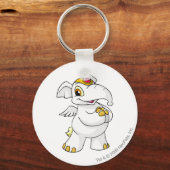 Elephante White Schlüsselanhänger (Vorderseite)