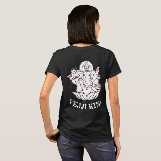 Elephanté Womans T - Shirt (schwarz+multicolor) (Schwarz voll)