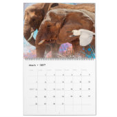 ELEPHANTEN-KUNST #1-KALENDER KALENDER (Mär 2027)