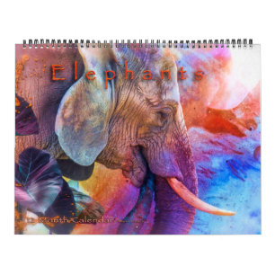 ELEPHANTEN-KUNST #1-KALENDER KALENDER