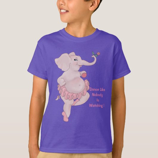 Elephantina Ballerina T-Shirt (Vorderseite)