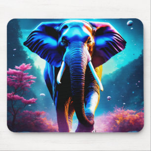 "Elephantine Aqua-tics" Mousepad