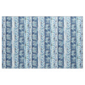 ELEPHANTING Indigo-Elefant Stammes- Stoff (Fat Quarter (45,7 x 55,9 cm))