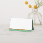 Elephantische Aquarell Babydusche Platzkarten (Rückseite)