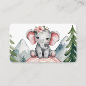 Elephanton a Rainbow Books for Baby Begleitkarte (Rückseite)