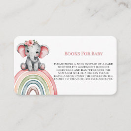 Elephanton a Rainbow Books for Baby Begleitkarte