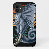 Elephantopus Elephant Tentacle Trunk Lovecraft Case-Mate iPhone Hülle (Rückseite)
