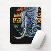 Elephantopus Elephant Tentacle Trunk Lovecraft Mousepad (Mit Mouse)