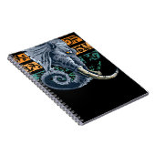 Elephantopus Elephant Tentacle Trunk Lovecraft Notizblock (Rechte Seite)