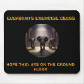 Elephants Dance Class Mousepad (Vorne)