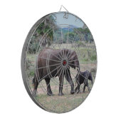 Elephants Dartboard Dartscheibe (Vorderseite Links)