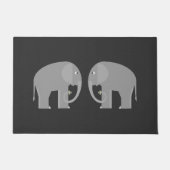 Elephants Doormat Fußmatte (Vorderseite)