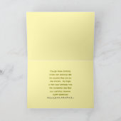 ELEPHANTS HAVE GOOD MEMORY, ME, NOT SO MUCH KARTE (Innenseite)