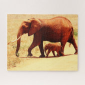Elephants Jigsaw Puzzle (Horizontal)