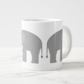 Elephants Jumbo Tasse (Vorderseite Rechts)