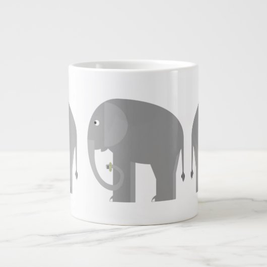 Elephants Jumbo Tasse (Vorderseite)